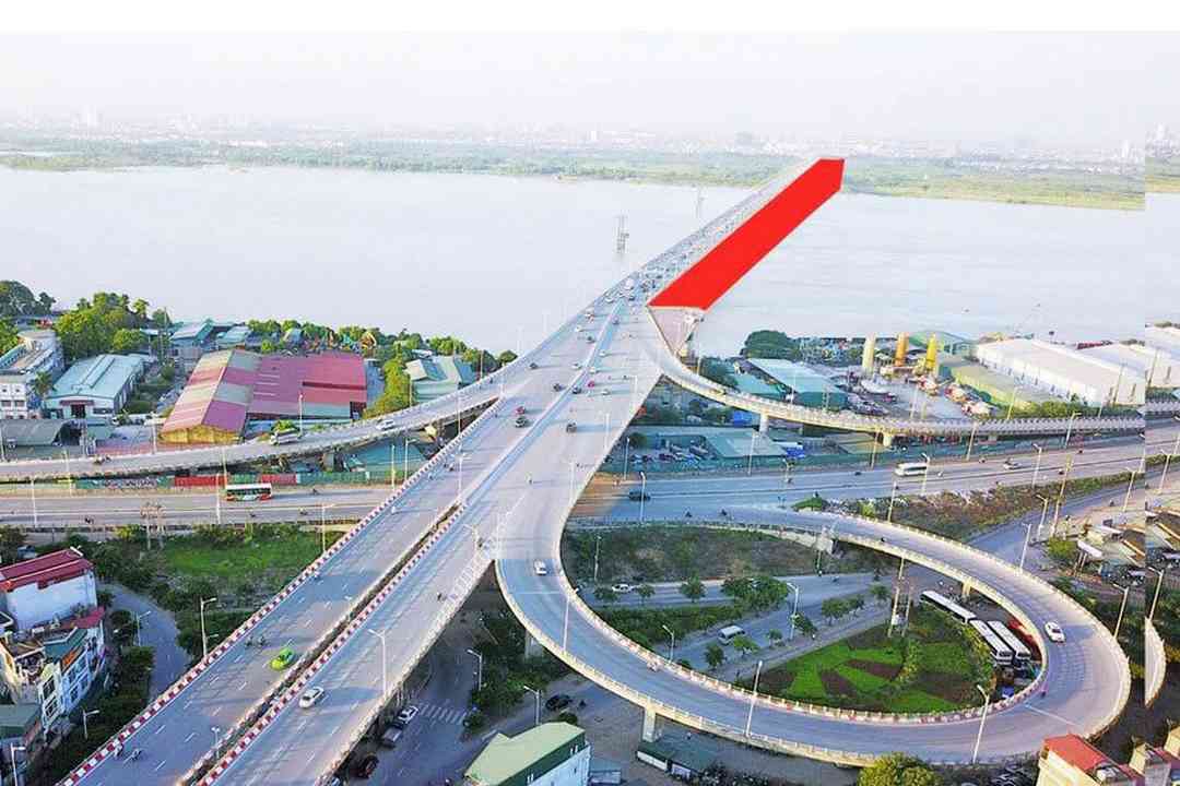 Cầu Vĩnh Tuy 2 sẽ được đặt kế và có thiết kế tương tự với cầu cũ